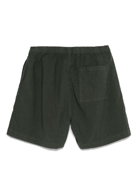 pantaloncini cotton tencel uomo verde olive NORSE PROJECTS | N35-06168131